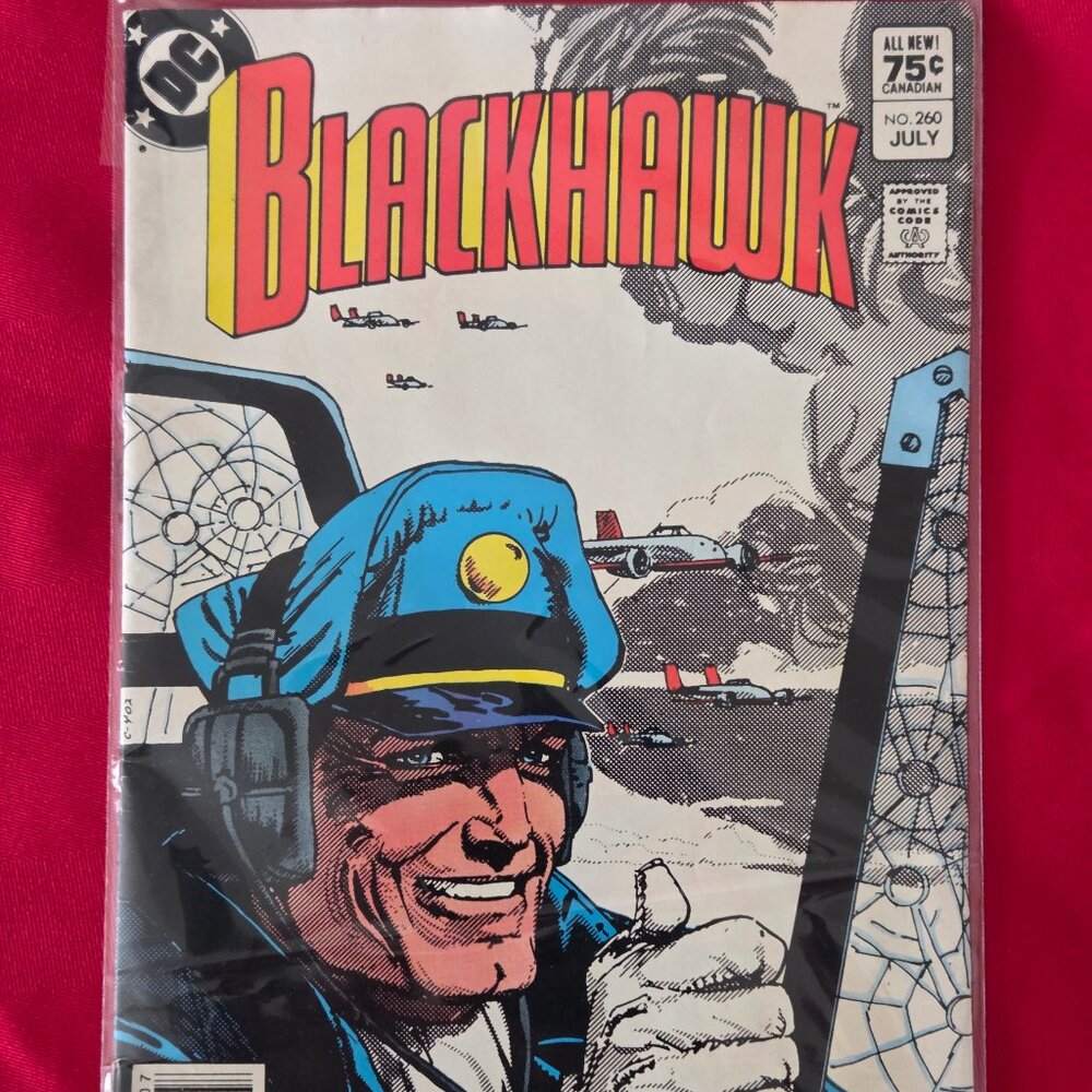 VINTAGE 1980, BLACKHAWK COMIC BOOK, ISSUE #260!!!